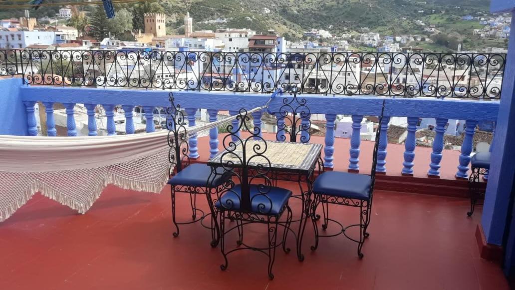 Aymane Rooftop Budget Panoramic Hotel Chefchaouen Bagian luar foto