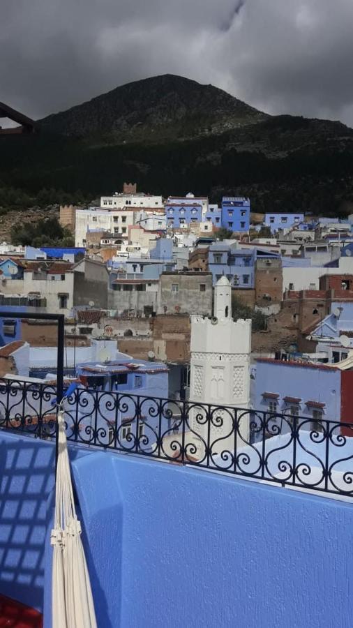 Aymane Rooftop Budget Panoramic Hotel Chefchaouen Bagian luar foto