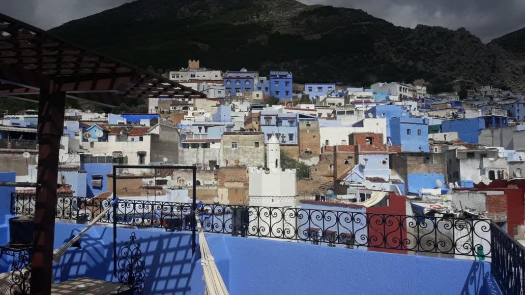 Aymane Rooftop Budget Panoramic Hotel Chefchaouen Bagian luar foto