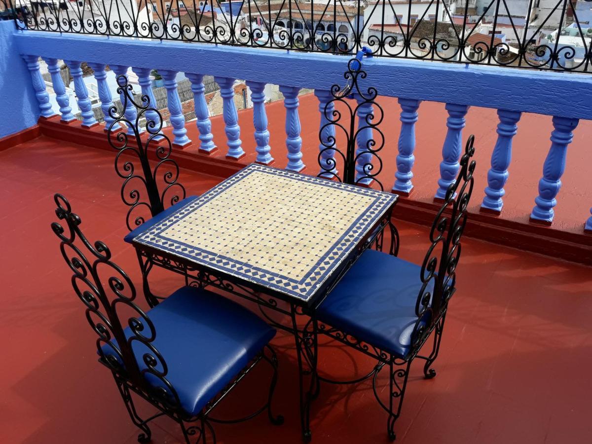 Aymane Rooftop Budget Panoramic Hotel Chefchaouen Bagian luar foto
