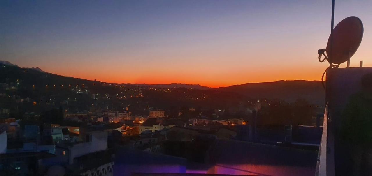 Aymane Rooftop Budget Panoramic Hotel Chefchaouen Bagian luar foto
