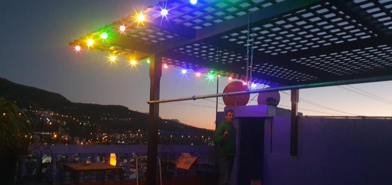 Aymane Rooftop Budget Panoramic Hotel Chefchaouen Bagian luar foto