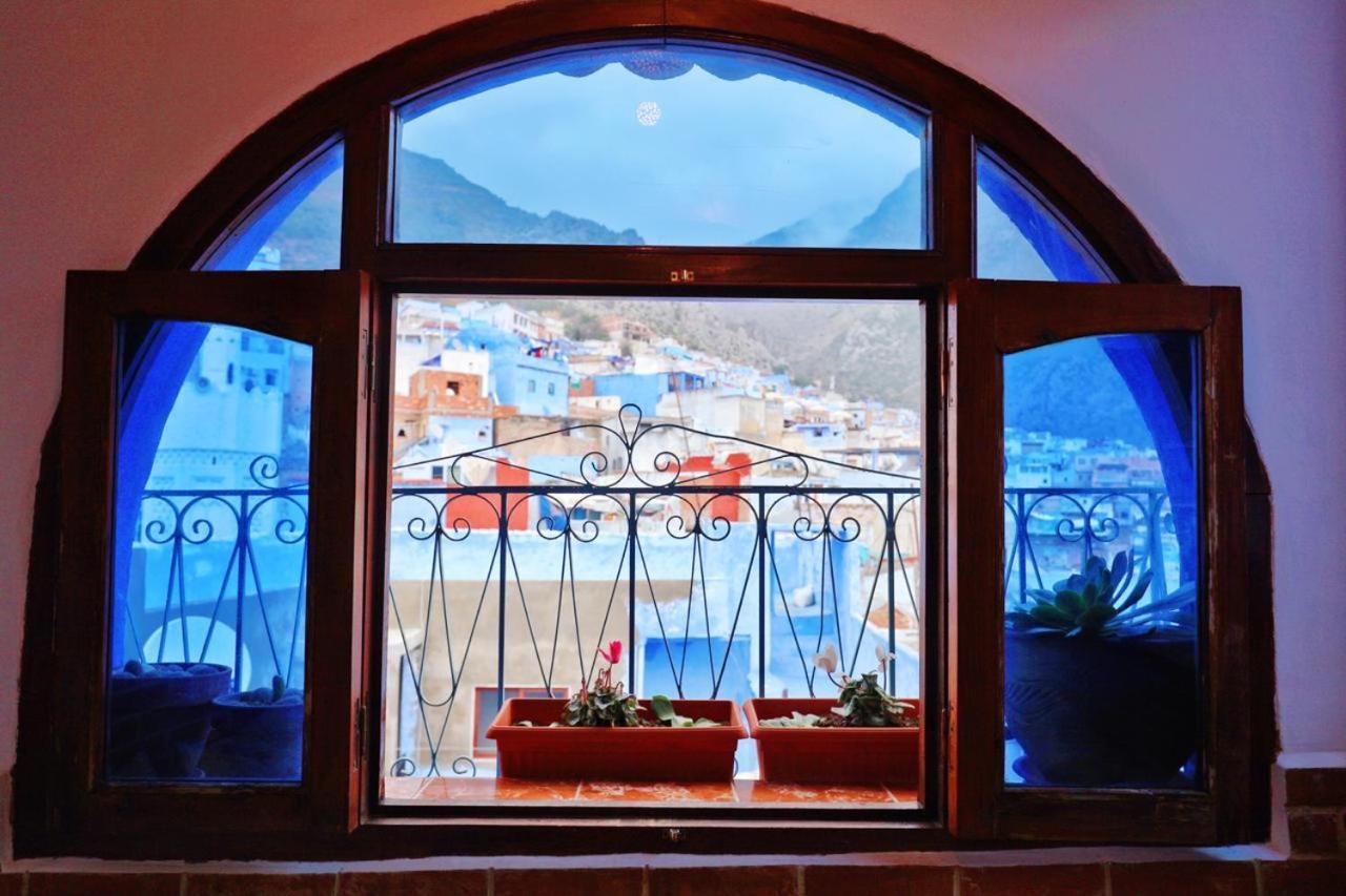 Aymane Rooftop Budget Panoramic Hotel Chefchaouen Bagian luar foto