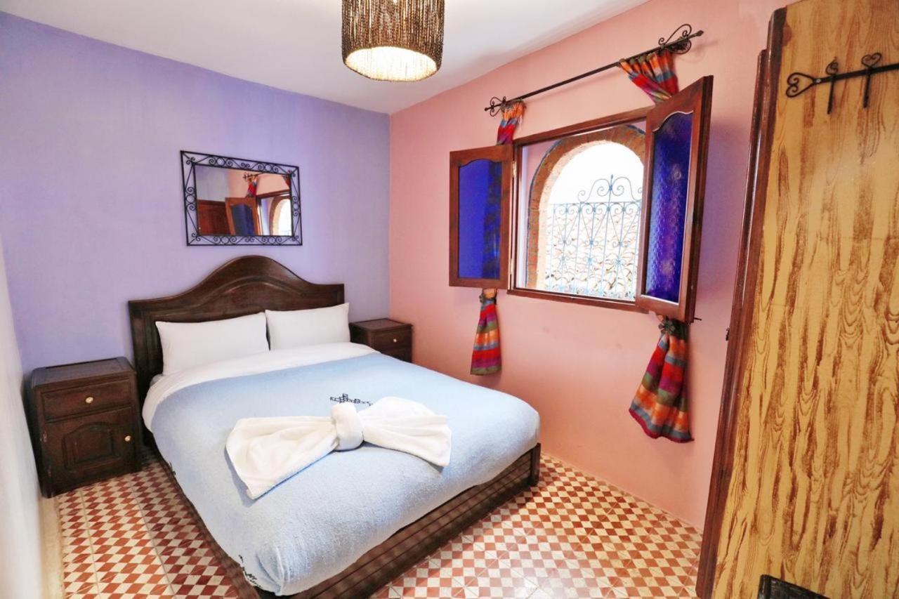 Aymane Rooftop Budget Panoramic Hotel Chefchaouen Bagian luar foto