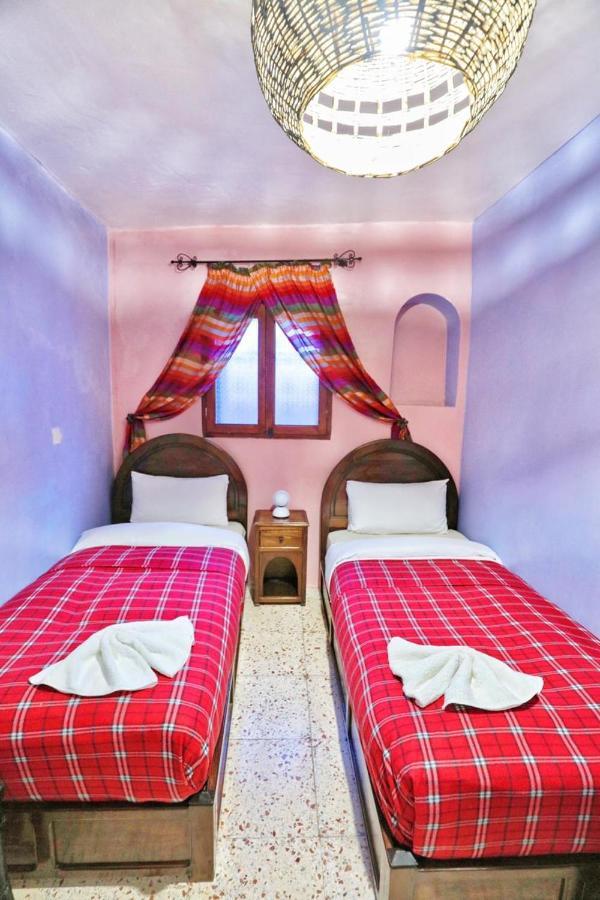 Aymane Rooftop Budget Panoramic Hotel Chefchaouen Bagian luar foto