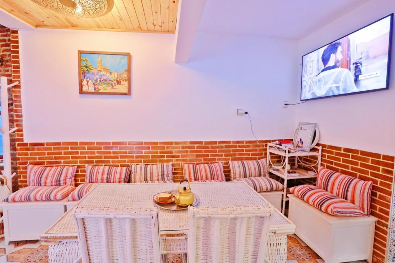 Aymane Rooftop Budget Panoramic Hotel Chefchaouen Bagian luar foto