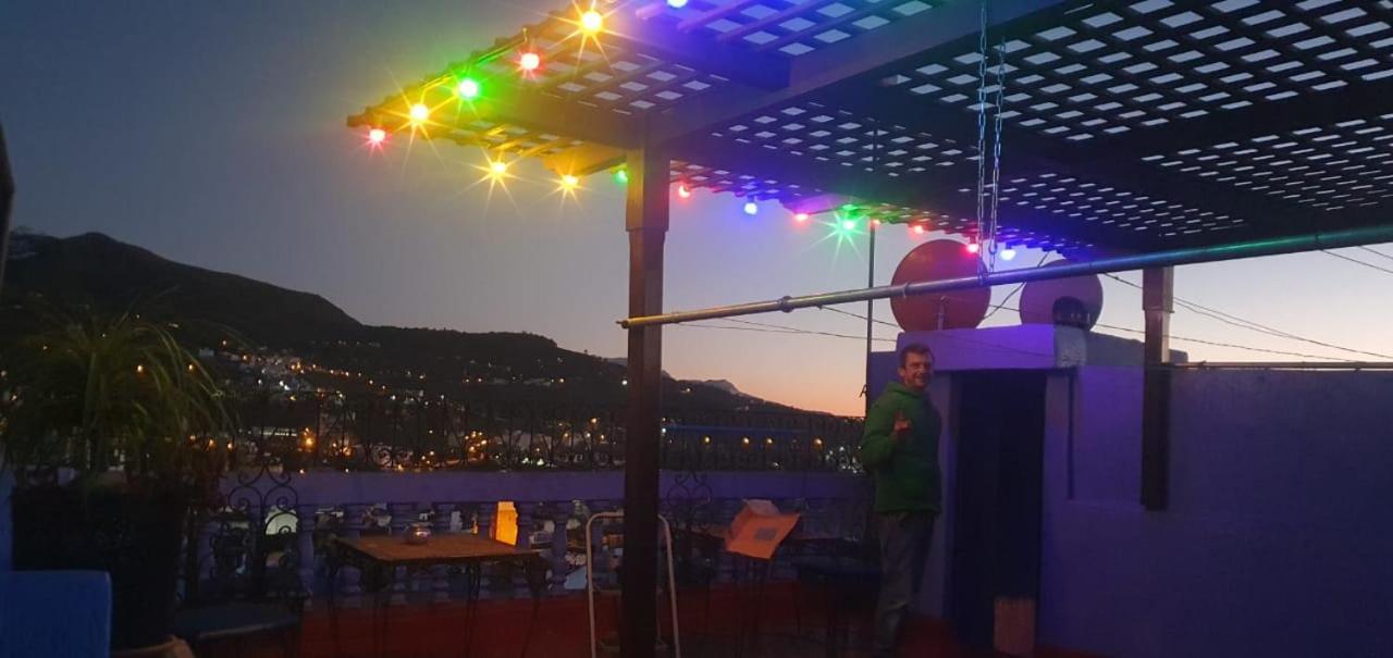 Aymane Rooftop Budget Panoramic Hotel Chefchaouen Bagian luar foto