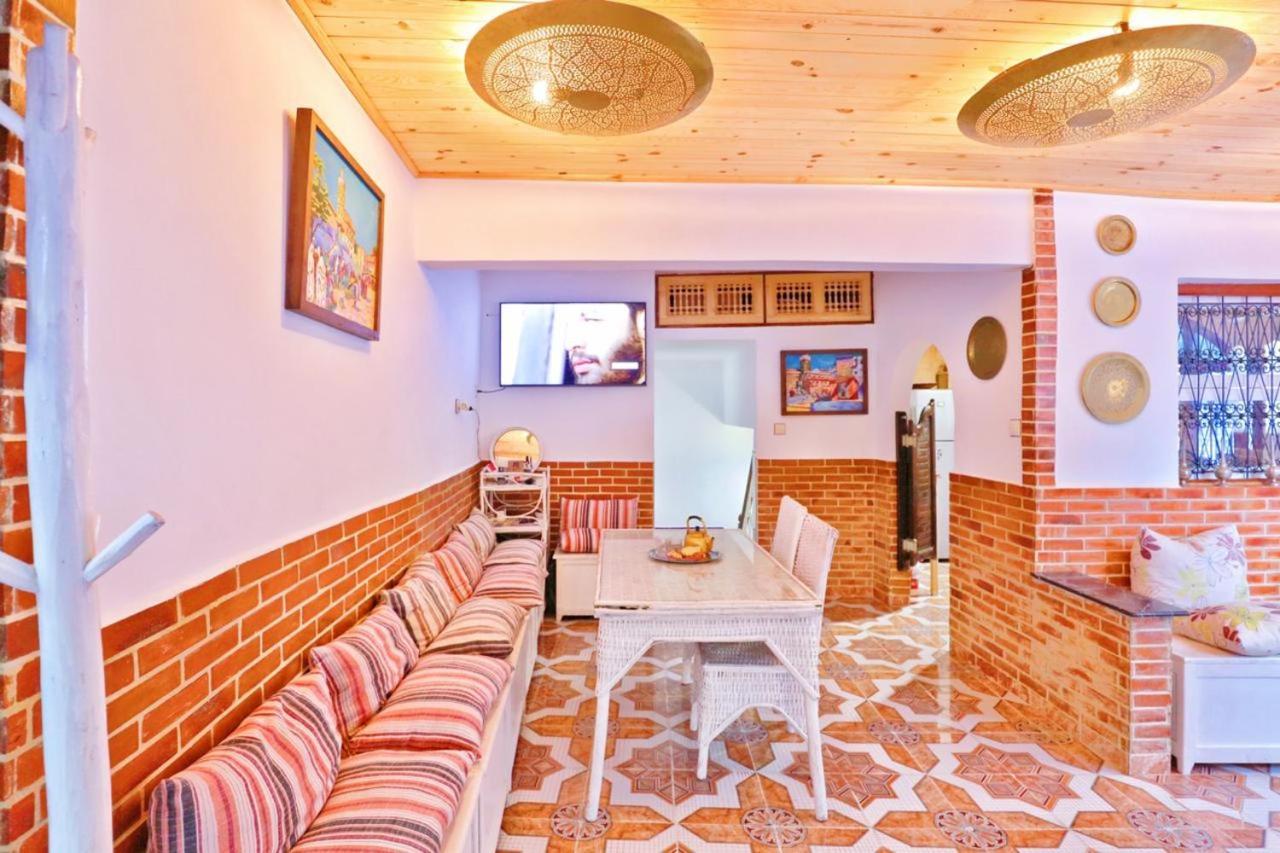 Aymane Rooftop Budget Panoramic Hotel Chefchaouen Bagian luar foto