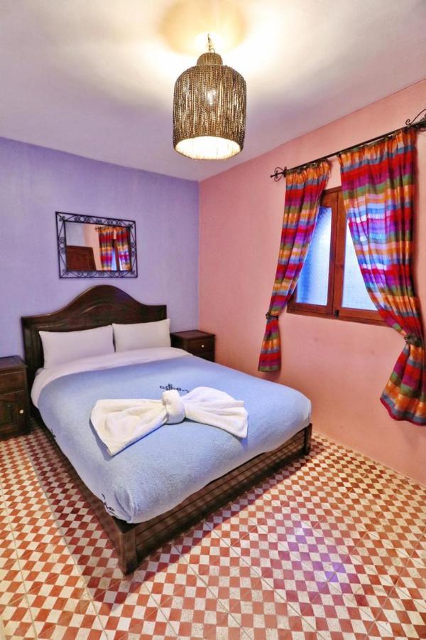 Aymane Rooftop Budget Panoramic Hotel Chefchaouen Bagian luar foto