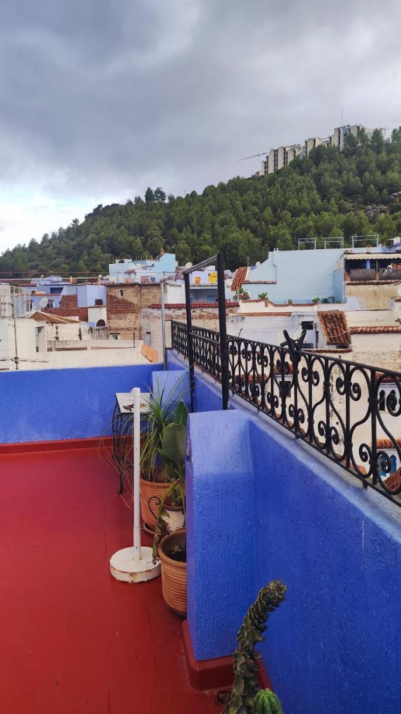 Aymane Rooftop Budget Panoramic Hotel Chefchaouen Bagian luar foto