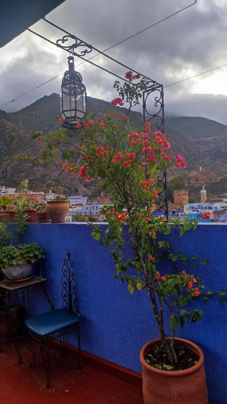 Aymane Rooftop Budget Panoramic Hotel Chefchaouen Bagian luar foto